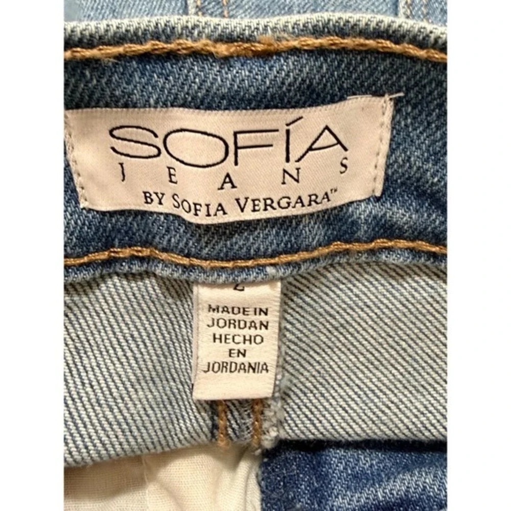 Sofia Jeans Flare 2‎ Blue New High Rise Luxe Vintage Denim Boho Western Festival